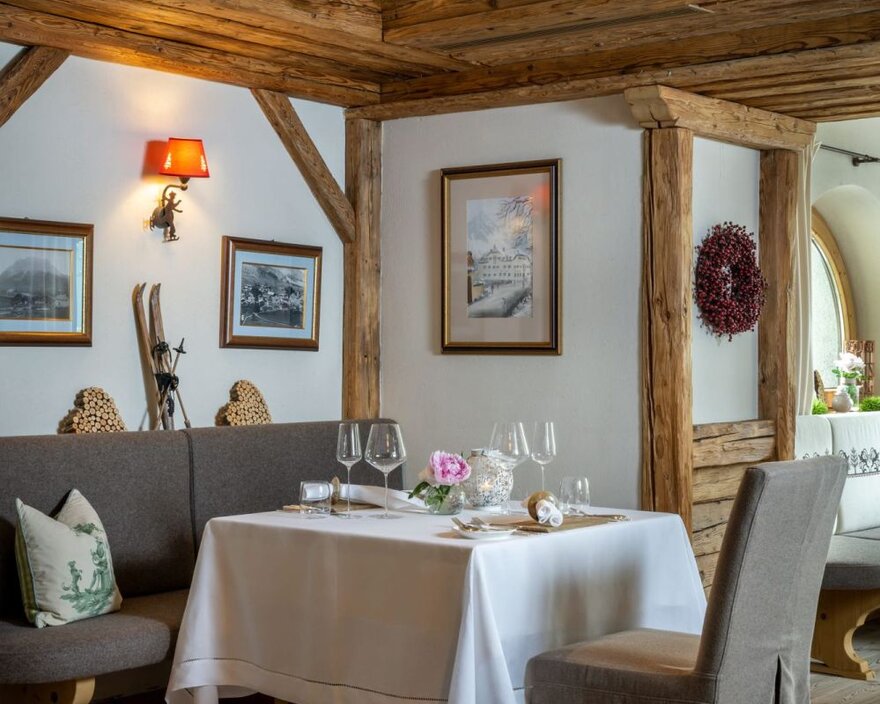 Tisch im Restaurant